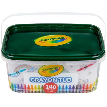 Crayola 240 Crayons, Bulk Crayon Set, Cute School Supplies, Gift for Kids, 2 of Each Color [Amazon Exclusive]