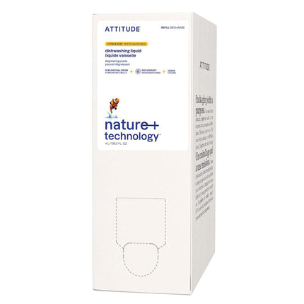 ATTITUDE Dishwashing Liquid, Non-toxic, Biodegrada