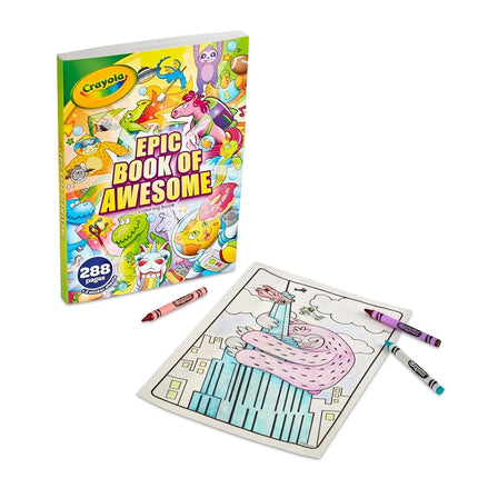 CRAYOLA Libro Épico de Impresionante, Juego de Libro para Colorear Todo en Uno, 288 Páginas para Colorear de Animales, Regalo para Niños, Edad 3, 4, 5, 6 [21 jun 2025] 1
