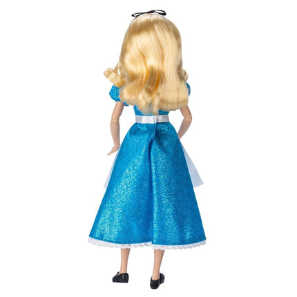 Disney Store - Official Princess (Alice) 11" Classic Doll Includes Brush with Contoured Details, Fully Jointed Toy in Classic Dress, Princess Toys for