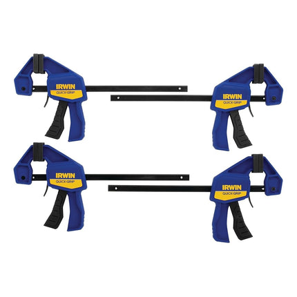IRWIN Quick-Grip Clamps, One-Handed, Mini Bar, 6-I