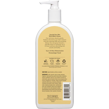 Burt'S Bees Milk & Honey Body Lotion, 12 Fluid Ounces by Burt's Bees
