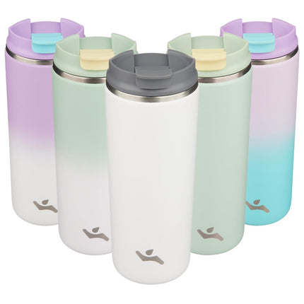 Konokyo Tumbler with Lid, 16 oz Travel Coffee Mug 