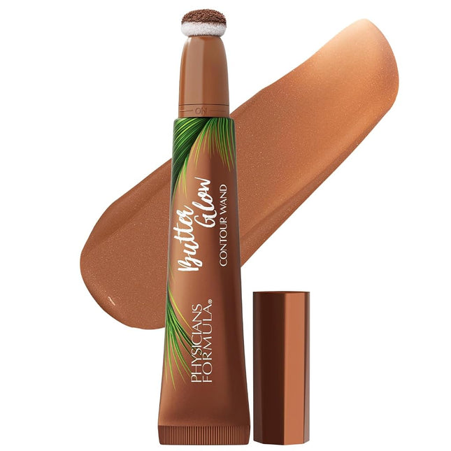 Physicians Formula Butter Glow Contour Wand, Easy Application, Luxurious & Nourishing Creamy Texture - Medium to Deep