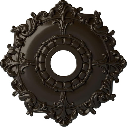 Ekena Millwork CM18RLSHF Riley Ceiling Medallion, 18"OD x 3 1/2"ID x 1 1/2"P, Stone Hearth