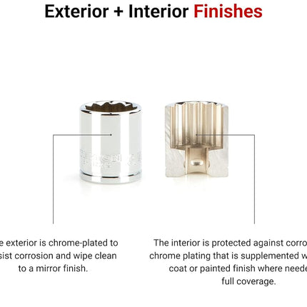 TEKTON 3/8 Inch Drive x 20 mm 12-Point Socket | SHD12320