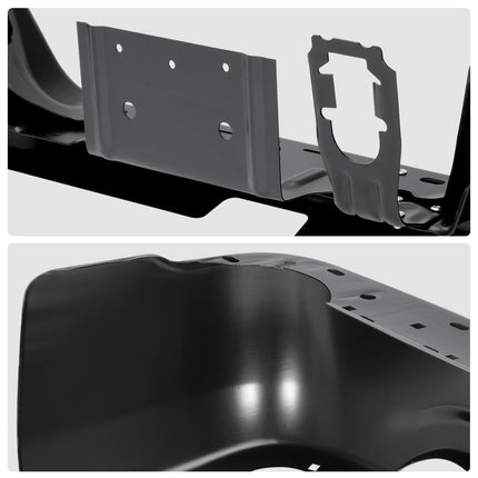 DNA MOTORING Rear Bumper Bar Compatible With Dodge Ram 1500 2009-2010, Ram 1500 2011-2018, 1500 Classic 2019-2024, With Dual Exhaust; Without Park Assist, CH1102372, Black, BUMP-R-DR09-FB-02-BK