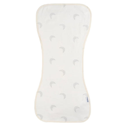 Gerber Baby Unisex Burp Cloths 5-Pack, Tan Grey, Size 10.5" x 21"
