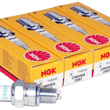 NGK (2983) CR6HSA Spark Plug - Pack of 4