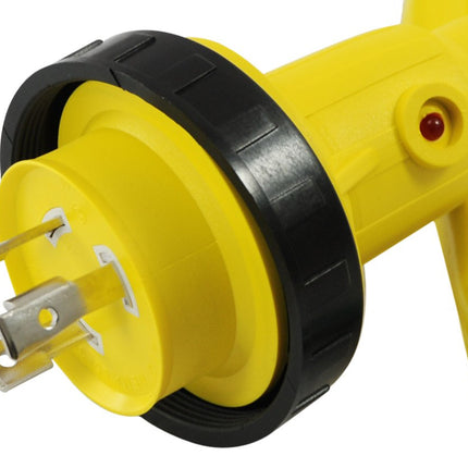 Conntek Marine Shore Power 10/3 30-Amp Cordset with Light Indicator, 25-Feet