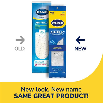 Dr. Scholl's Air-Pillo Insoles Unisex (6 Pack)