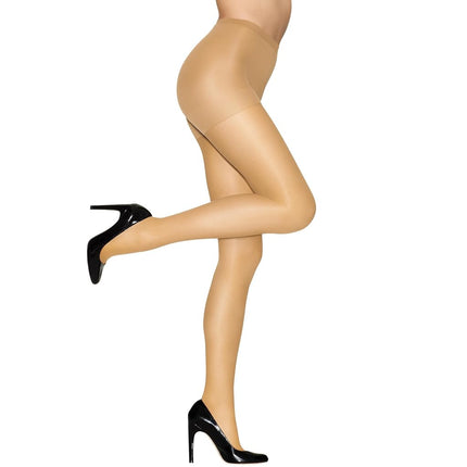 Hanes Women’s Alive Full Support Control Top Pantyhose, Si Natural 1-pack, C