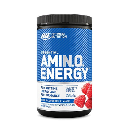 OPTIMUM NUTRITION Amino Energy Powder, Blue Raspbe