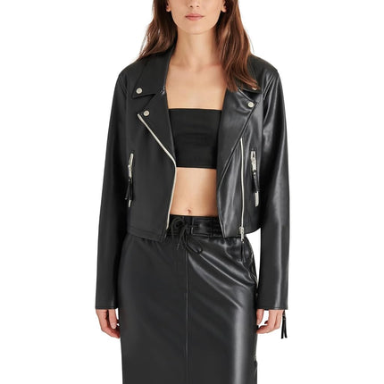Veste Vinka Steve Madden Apparel pour femme, noire, S
