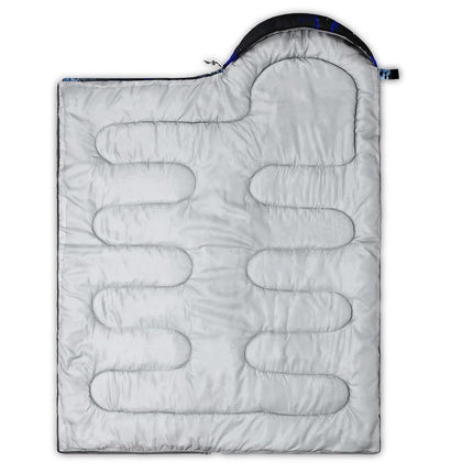 QOOMO Soccer Printed Camping Sleeping Bags,3 Season Warm & Cool Weather,Lightweight,Waterproof Sleeping Bags for Adults & Kids,Traveling,and Outdoors,Camping Gear Equipment,31x90inch