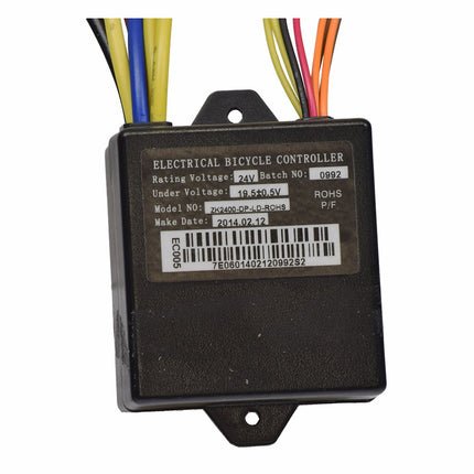 Contrôleur 24 Volts pour trottinette RAZOR E100 - avec 7 connecteurs E100 et E125 (Versions 10+), E150 (Versions 1+), E175 (Versions 18 Pièce W13111612015