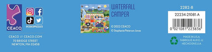 Ceaco - Happy Camper - Waterfall Camper - 300 Piece Jigsaw Puzzle