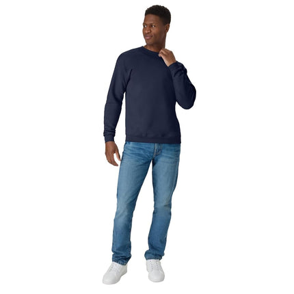 Hanes Mens P1607 Sweatshirt, Navy, XL UK