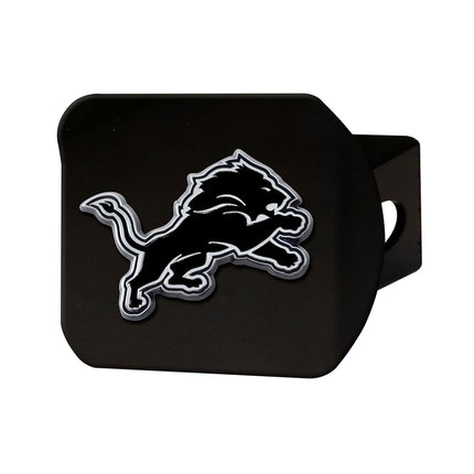 FANMATS 21520 Detroit Lions Black Metal Hitch Cove