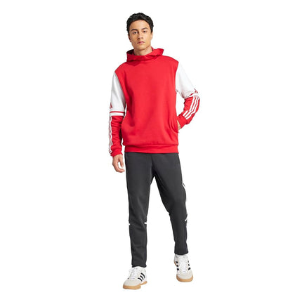 adidas Men's Squadra 25 Sweat Hoodie, Team Power Red/White, L