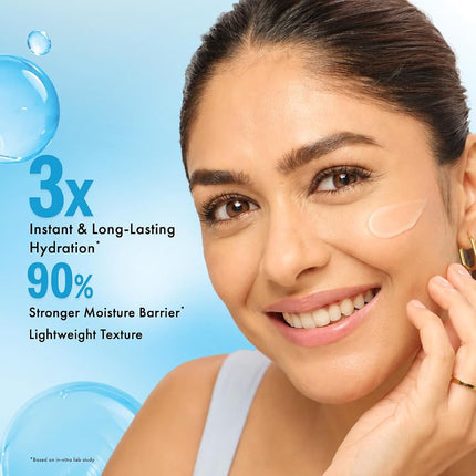 Lacto Calamine Light Moisturising Gel Niacinamide with Vitamin E, Vitamin B5 & Hyaluronic Acid - For Non-Sticky Hydration - Paraben Free - For All Skin Types - 150 g