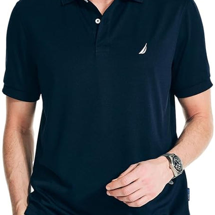 Nautica Men's Classic Short Sleeve Solid Performan