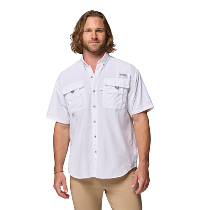 Columbia Men's Bahama II Short Sleeve Shirt,White,