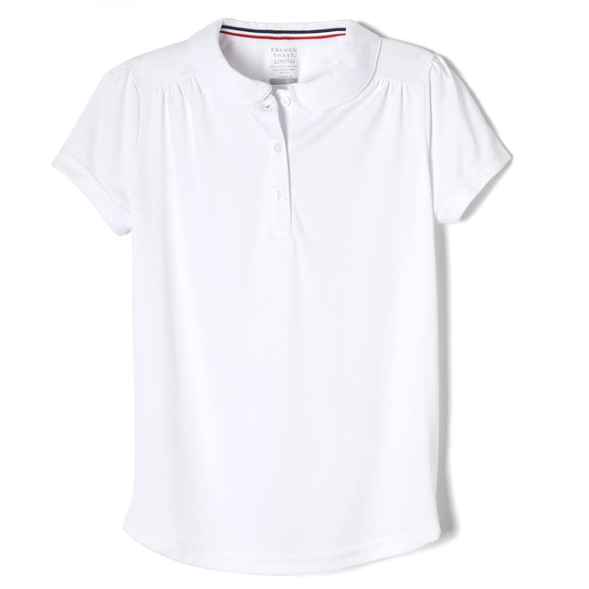 French Toast Girls' Short Sleeve Moisture Wicking 
