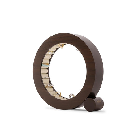 Umbra Ferris Jewelry Organizer, Wood Tray Holds 33