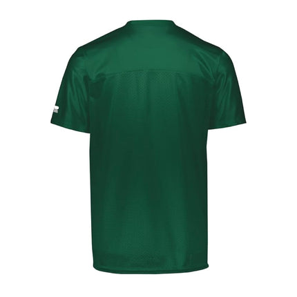 Russell Athletic Boys Youth Solid Flag Football Jersey Dark Green