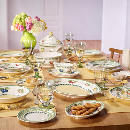 Villeroy & Boch French Garden Dinner Plates Orange