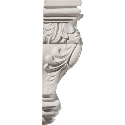 Ekena COR05X02X07HI 5 3/8" W x 2 1/2" D x 7 3/4" H Hillsborough Corbel, Primed