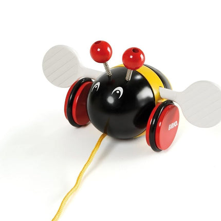 BRIO Bumblebee Pull Along Toddler Toys for Ages 12