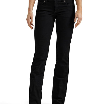 Wrangler Women's Western Mid Rise Stretch Boot Cut