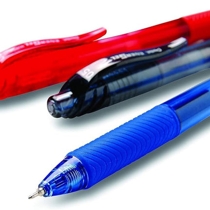Pentel BLN105 Gel Ink Rollerball Pens with Click Top 0.25 mm line and 0.5 mm Ball Diameter 12 mm Black, Pack of 1