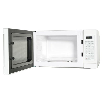 GE Countertop Microwave Oven, 700 Watt, 0.7 Cu. Ft., White, GCST07N1WWW