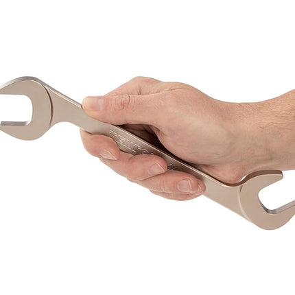 TEKTON 24 mm Angle Head Open End Wrench | WAE84224 | Made in USA