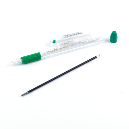 Pentel BK91-D Green 1pc (S) Ballpoint Pen – Ballpoint Pens (Green, Green, 1 pc (S))