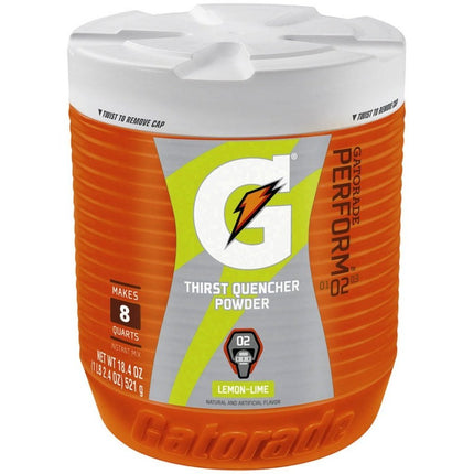Poudre désaltérante Gatorade G Series, 02 Perform, Citron-citron vert, 18,4 oz