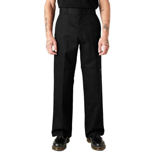 Dickies Loose Fit Double Knee Work Pants. Black, 4