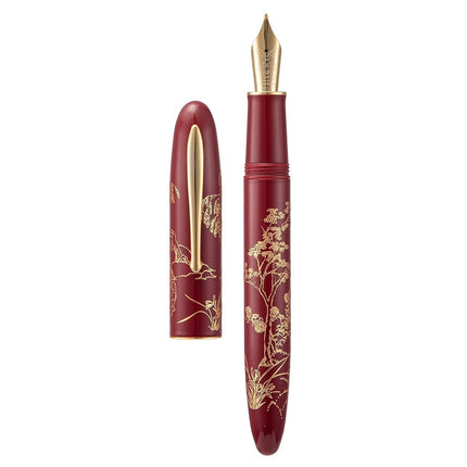 HONG DIAN N23 Red Rabbit Fountain Pen, Long Blade 