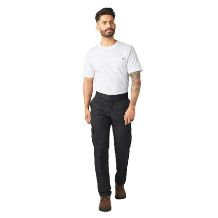 Dickies Men's Flex Regular Fit Cargo Pants, Black,