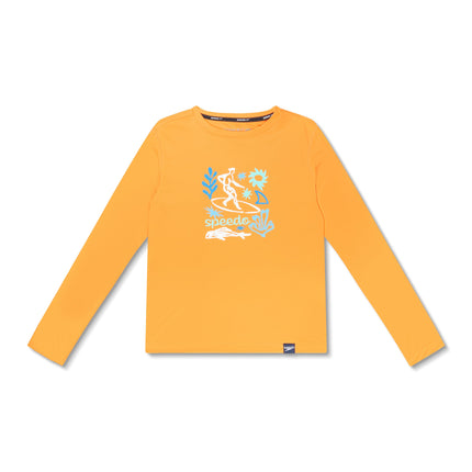 Speedo Boys' Standard Uv Swim Shirt Long Sleeve Te