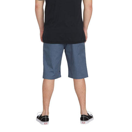 Volcom Men's Vmonty Chino Shorts, Heather Blue, 28