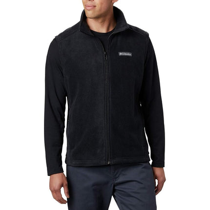 Columbia Men's Steens Mountain Vest Fleece, Black, 3X