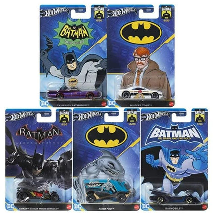 Hot Wheels Batman 85 Years 1:64 Scale Premium Pop Culture 2024 Mix (6/20 Classic TV Series)