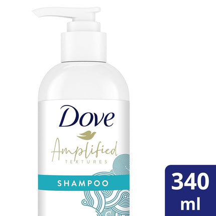 Dove Amplified Textures Hydrating Cleanse with Moisture Amplifying blend Shampoo for curly hair 340 ml