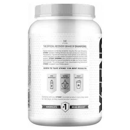 Scivation Xtend BCAA Powder, Branched Chain Amino Acids, BCAAs, Blue Raspberry, 90 Servings
