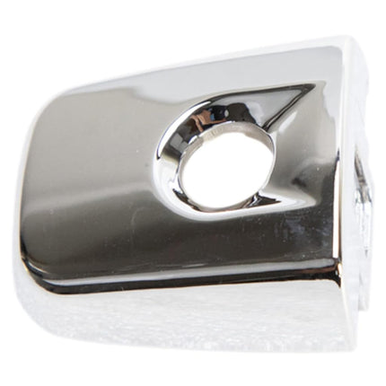 TRQ Front Left Exterior Door Handle Chrome Drivers Side Compatible with 2015-2019 Nissan Murano 2014-2017 Rogue