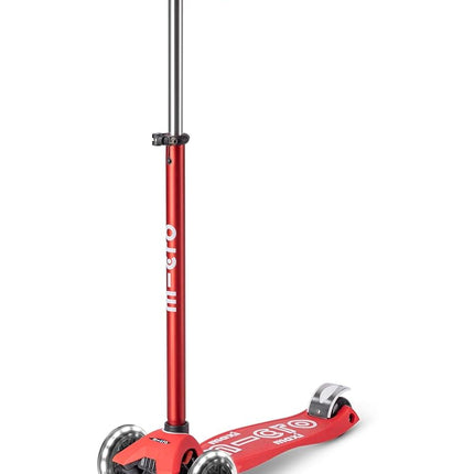 Micro, Maxi Micro Deluxe LED, 3-Wheel Kids Scooter, Ages 5-12